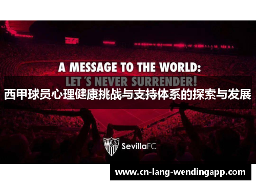 西甲球员心理健康挑战与支持体系的探索与发展