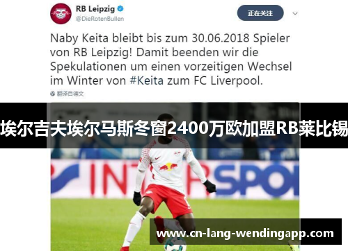 埃尔吉夫埃尔马斯冬窗2400万欧加盟RB莱比锡