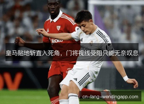 皇马贴地斩直入死角，门将视线受阻只能无奈叹息